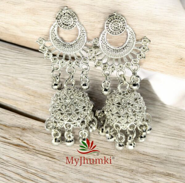 Oxidised Jhumka Earring For Women